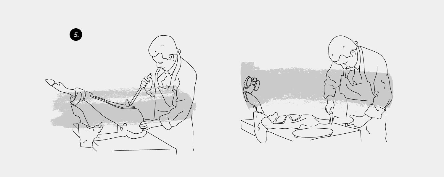 Cómo cortar jamón ibérico de bellota: Guía completa 7 Aprovecha cada parte del jamón